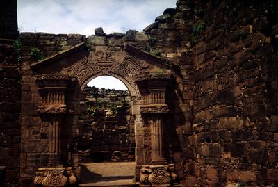 Ruínas da missão jesuítica San Ignacio Miní