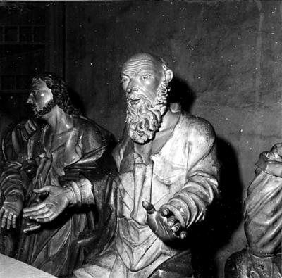 Via Crucis, Passos da Paixão, esculturas de Aleijadinho, São Mateus no Passo da Ceia