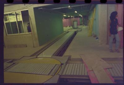 Produção do CD-ROM sobre o Parque Gráfico O Globo, coordenado por Geraldo Sarno