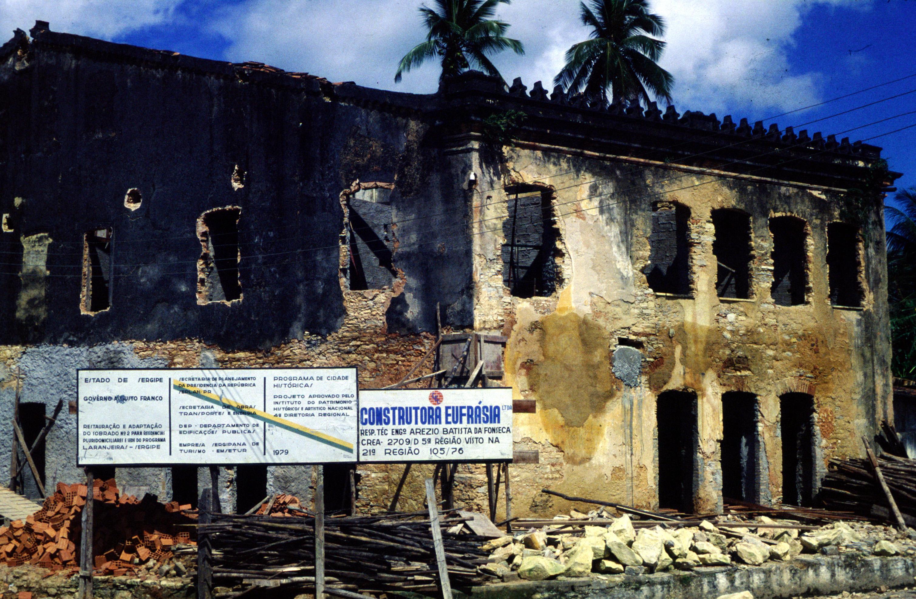 Sobrado em restauração