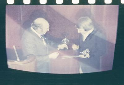 Premiação do filme "Iracema: uma transa amazônica" na TV alemã