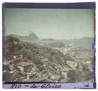 Bairro da Glória e Pão de Açucar; vistos de Santa Teresa