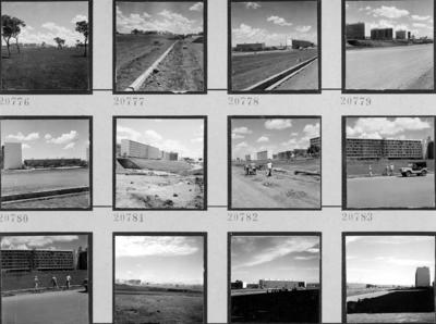 Edifícios residenciais projetados para os Institutos de Aposentadoria e Pensões