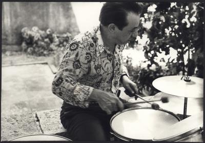 José Farias Galvão na bateria