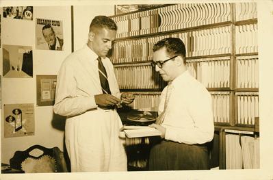 Flávio Cavalcanti e Denis Brean