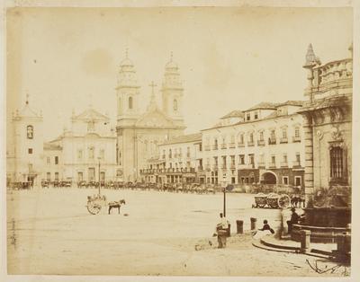 Praça D. Pedro II, atual Praça XV de Novembro