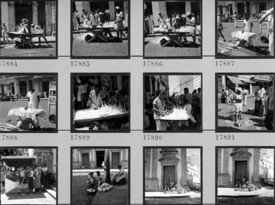 Comércio ambulante durante o carnaval