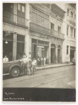 Rua Chile, atual Rua da Ajuda