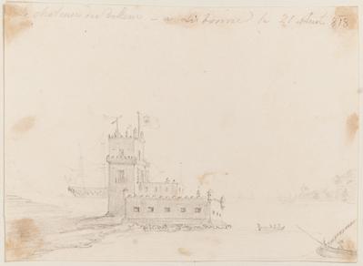 Le chateau du Bellem - a Lisbonne le 21 octobre 818