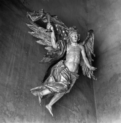 Via Crucis, Passos da Paixão, esculturas de Aleijadinho, Anjo da Amargura no Passo do Horto.