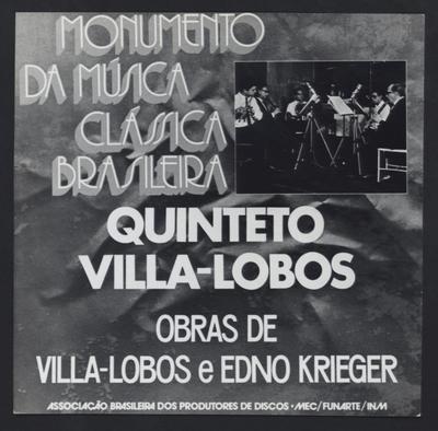 Villa-Lobos e Edino Krieger (capa de disco)
