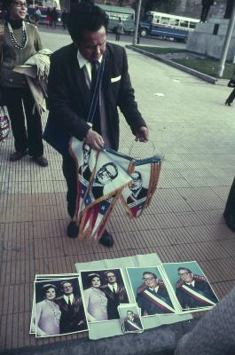 Manifestações a favor do governo de Salvador Allende