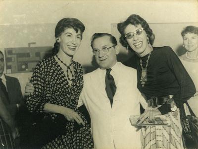 Cacilda Becker, Cândido Portinari e Yara Salles