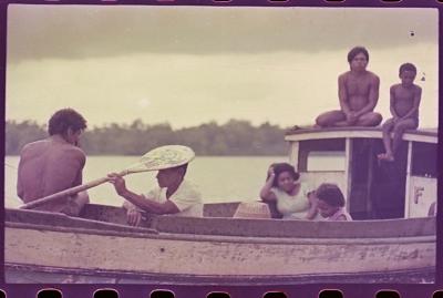 Filmagens de "Iracema: uma transa amazônica", com direção de Jorge Bodanzky e Orlando Senna