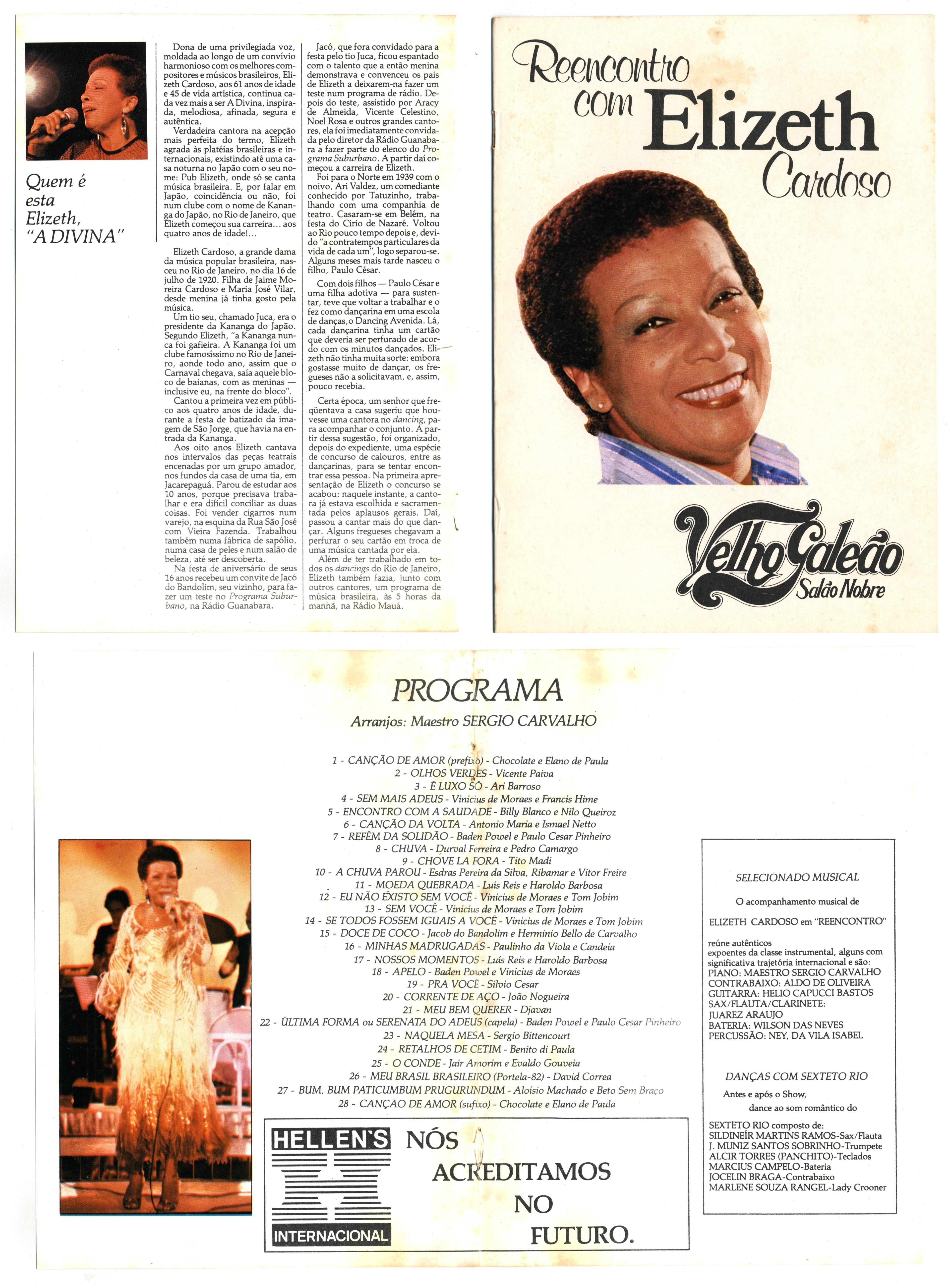 Reencontro com Elizeth Cardoso