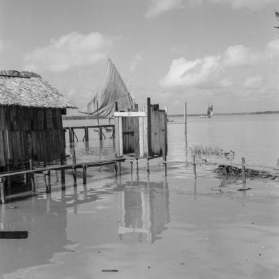Rio Guamá, palafitas flutuantes