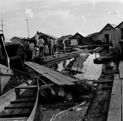 Palafitas flutuantes