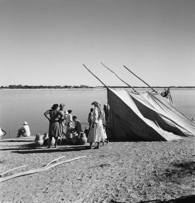 Acampamento às margens do Rio São Francisco