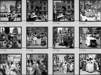 Desfile de agremiação carnavalesca