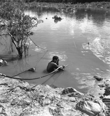 Garimpo de diamantes na Boca do Tauiri