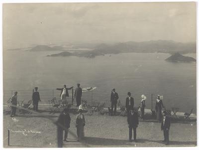 Praia de Botafogo tomada do Pão de Açúcar