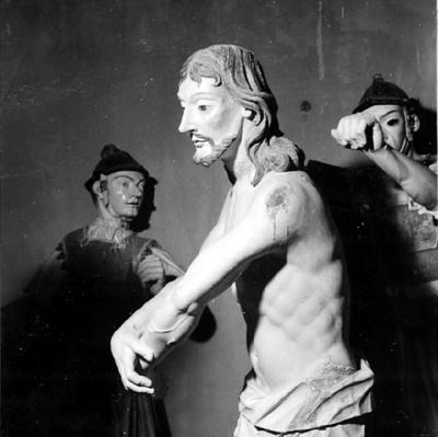 Via Crucis, Passos da Paixão, esculturas de Aleijadinho, Cristo no Passo da Flagelação