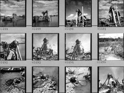 Garimpo de diamantes na Boca do Tauiri