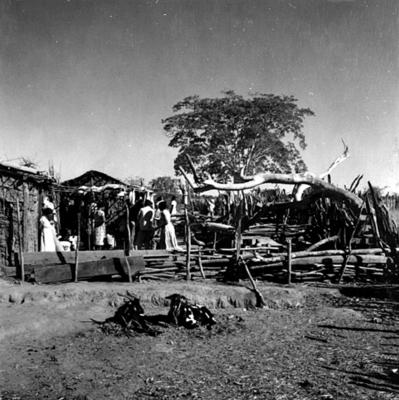 Acampamento de romeiros