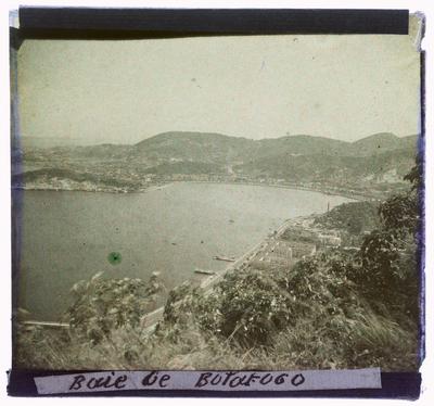 Baía de Botafogo; tomada do Morro da Babilônia