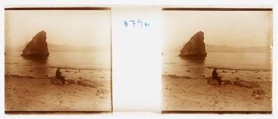 Pedra vista da praia de Boa Viagem