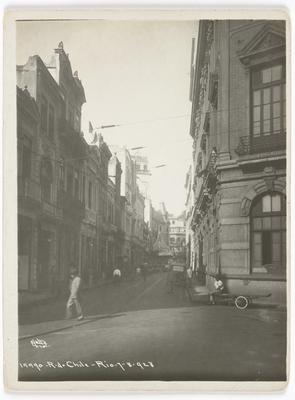 Rua Chile, atual Rua da Ajuda