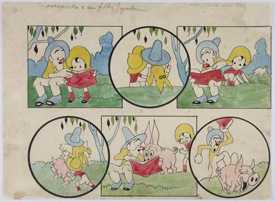 Carrapicho e seu filho Jujuba