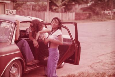 Orlando Senna e Edna de Cássia em sua casa