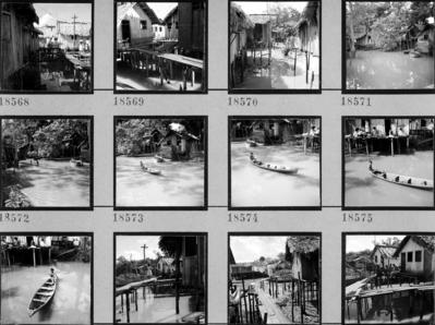 Vila da Barca, palafitas flutuantes