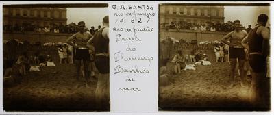 Praia do Flamengo - banhistas