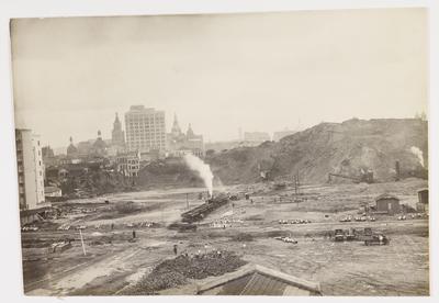 Conclusão do arrasamento do Morro do Castelo