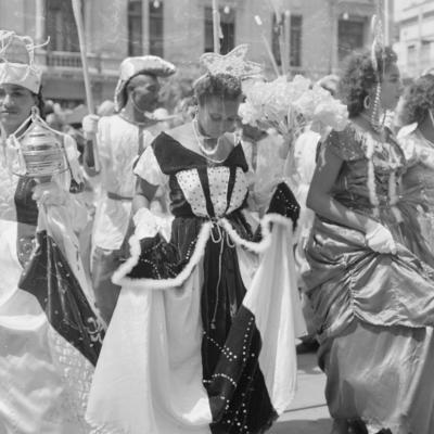 Desfile de agremiação carnavalesca