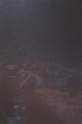 Lente embaçada pela umidade, expedição Pico da Neblina