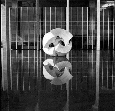 "O Meteoro", escultura de Bruno Giorgi