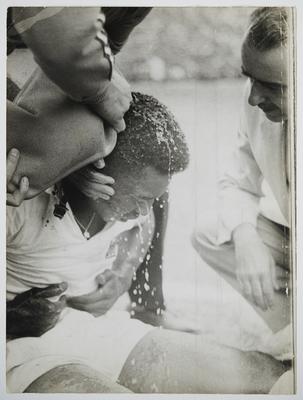 Pelé com a camisa do Santos