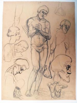 Estudos feitos à mão livre