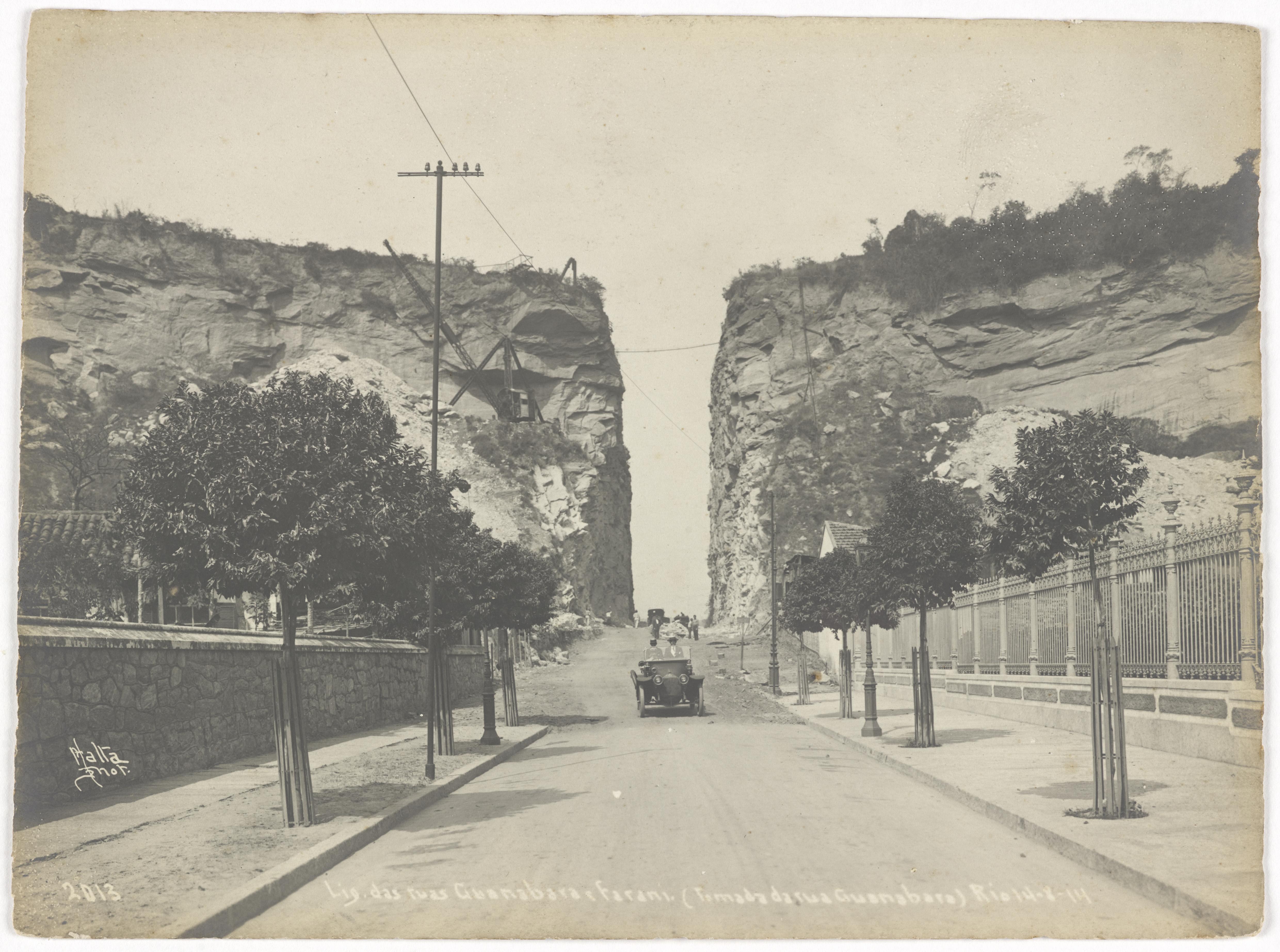 Ligação das ruas Guanabara e Farani