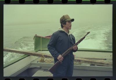 Viagem com a bióloga Livia Monami para registrar a caça da baleia branca