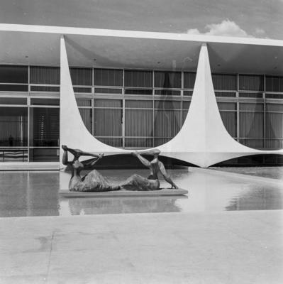 Escultura "As Iaras" ou "As Banhistas", de Alfredo Ceschiatti