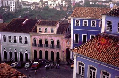 Sobrados na Praça do Pelourinho