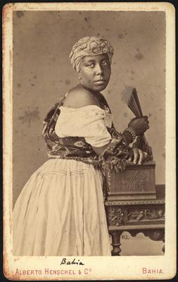 Retrato - mulher negra não identificada