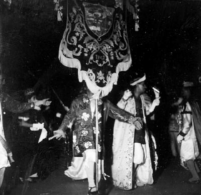 Desfile de agremiação carnavalesca