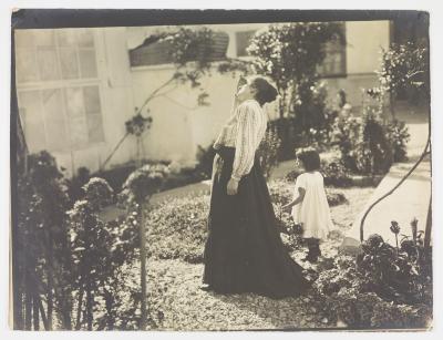 Elvira Leopardi Pastore e sua filha Maria Lúcia