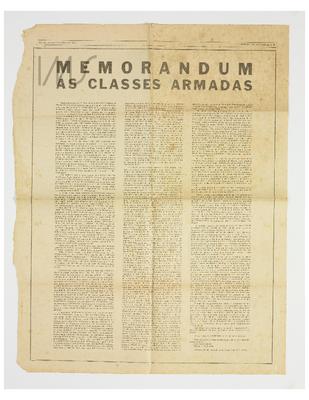 Memorandum às classes armadas