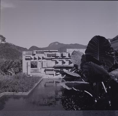 Painel de Burle Marx na residência de Cândido Guinle de Paula Machado